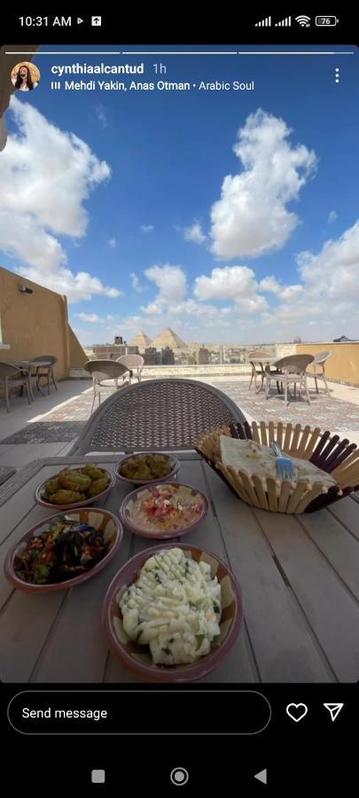 Bedouin Pyramids View Hotel Kafret el-Gabal Exterior foto